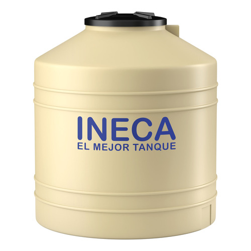 Tanque De Agua Domiciliario Ineca El Mejor Tanque Tricapa Vertical Polietileno 1500L Beige De 156 Cm x 126 Cm