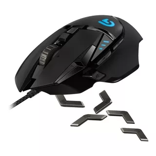 Logitech G502 Hero, Mouse Gamer Rgb / Programable / 25600dpi Color Negro