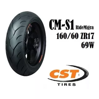 Llanta Trasero Para Moto Cst Cm-s1 Sin Cámara De 160/60-17 X 1 Unidad