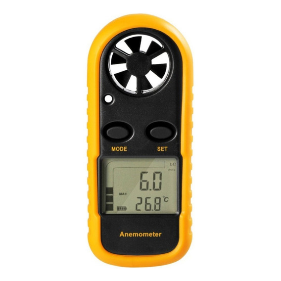 Anemometro Digital Ruffo GM816 Medidor Viento Velocidad Temperatura