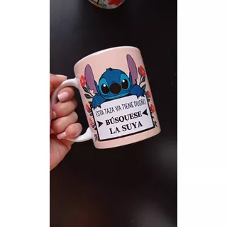 Taza De Stitch Personalizada