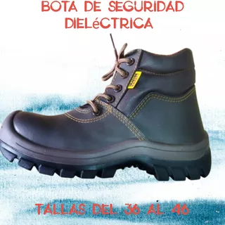 Bota De Seguridad Dieléctrica Certificadas