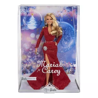 Boneca Exclusiva Da Barbie De Natal De Mariah Carey
