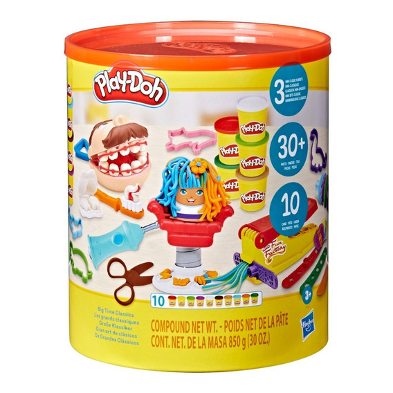 Set De 3 Miniversiones De Clásicos Play-doh Multicolor 3+
