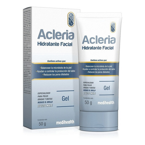 Acleria Hidratante Facial X 50 Ml  Medihealth