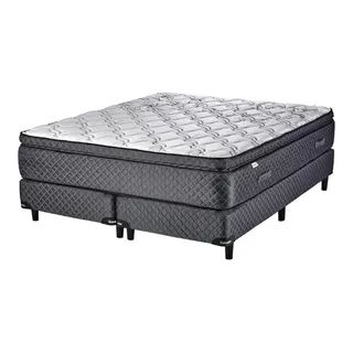 Sommier Suavestar Perseus Súper Queen De 200cmx160cm Con Base Dividida