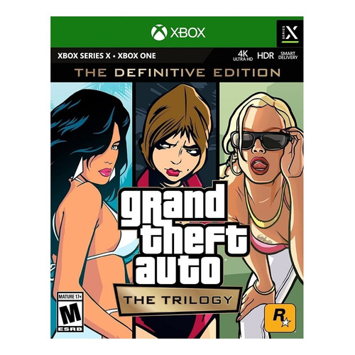 Grand Theft Auto: The Trilogy  Definitive Edition Rockstar Games Xbox Series X Físico