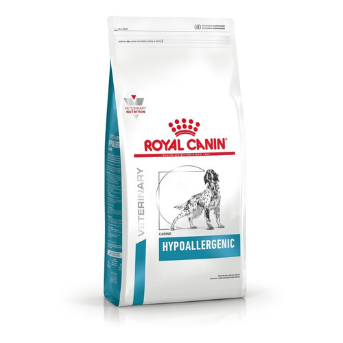 Alimento Royal Canin Veterinary Diet Canine Hypoallergenic para perro adulto todos los tamaños sabor mix en bolsa de 2 kg