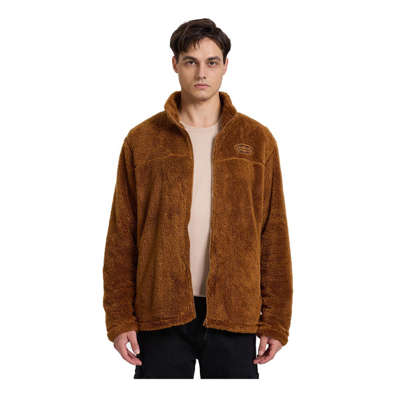 Polar Hombre Peludo Full Zipper Camel Fashion's Park