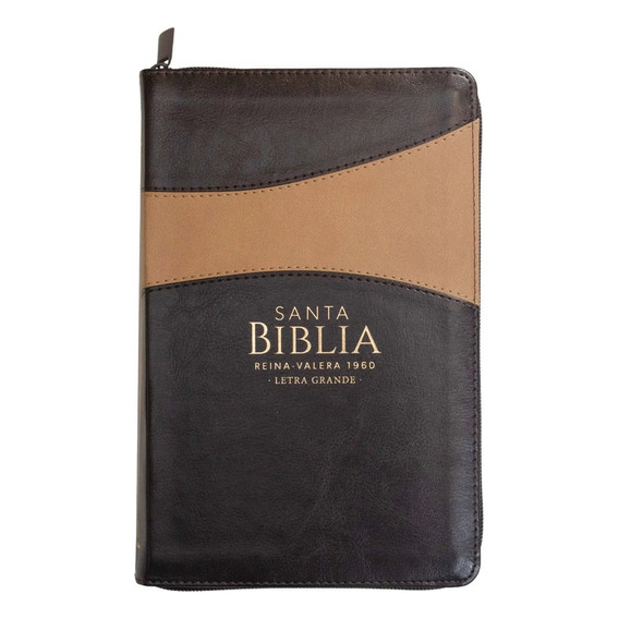 Biblia Rv1960 Manual 12 Pts Imit Piel Cierre Col. Bitono