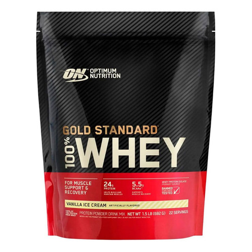 Optimum Nutrition 100% Whey Protein Gold Vainilla 682g