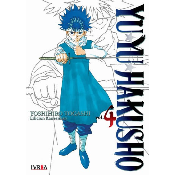 Manga Yu Yu Hakusho Tomo #4 Ivrea Arg (español)