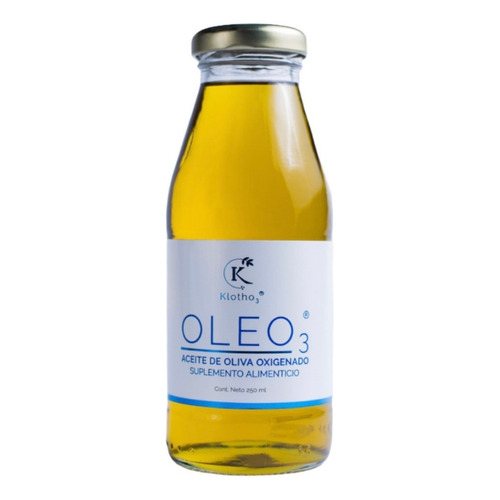 Aceite Oleo 3 Oxigenado Con Ozono Antiviral Antioxidante Sabor Oliva Fuerte