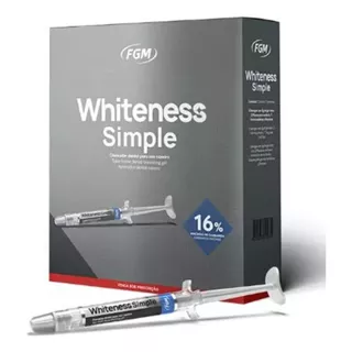 Blanqueador Whiteness Simple Kit 5 Jeringas 16