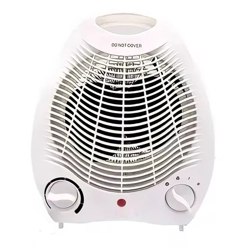 Calefactor Eléctrico Termoventilador 2000w Color Blanco