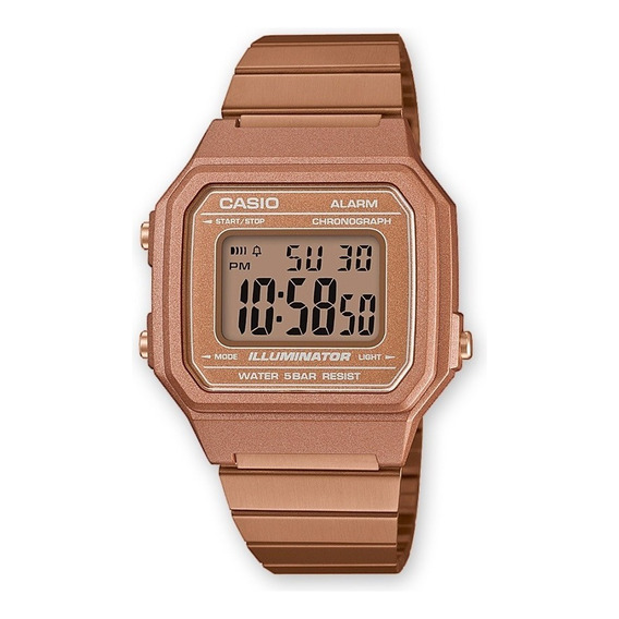 Reloj Casio Vintage B-650wc Rose Gold