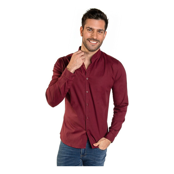 Camisa Manga Larga Stretch