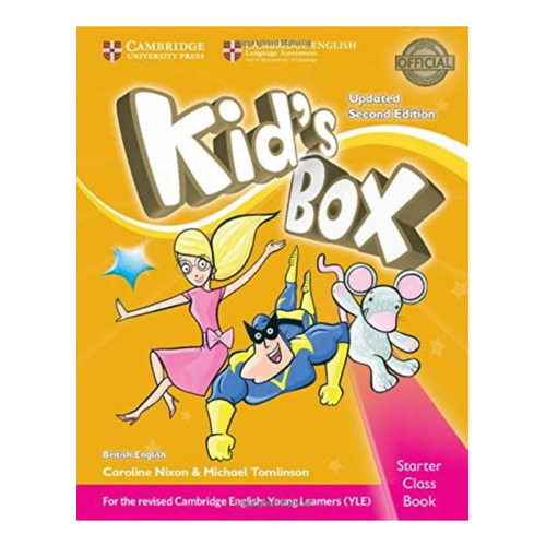 Kids Box Starter Class Book Con Cd Rom British English