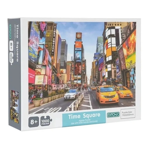 Rompecabezas Puzzle 1000 Piezas Time Square 2410 Ditoys