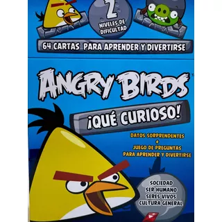 Juego De Cartas Angry Birds ¡qué Curioso!