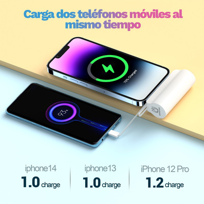  Más Vendido Mini Power Bank Pila Para iPhone Y Tipo C Andro