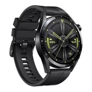 Smartwatch Gr13 Pro 46mm Grow Home Reloj Inteligente Ip68 Silicona Negro