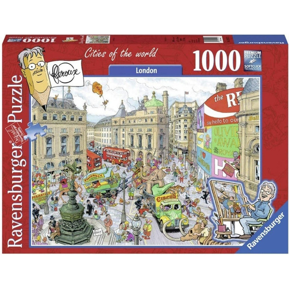 Rompecabezas 1000 Piezas Dibujo Londres Ravensburger