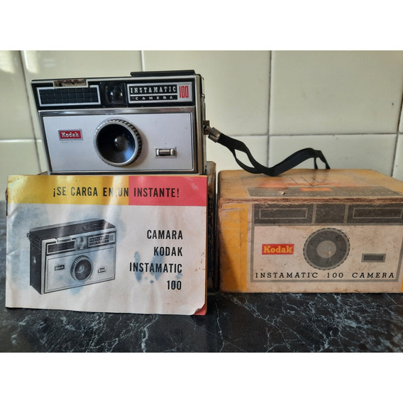 Cámara De Fotos Kodak Instamatic 100 - Vintage Década Del 70