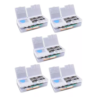 5 Cajas Plastica Celulares Organizador Apilable Placa Ss001a