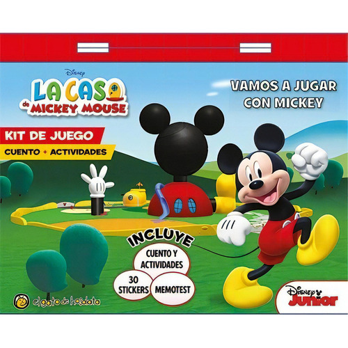 La Casa De Mickey Mouse, De Disney. Editorial El Gato De Hojalata, Tapa Blanda En Español