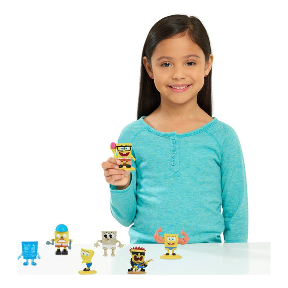 Juego De Figuras Coleccionables De Bob Esponja Toys Niñ@s