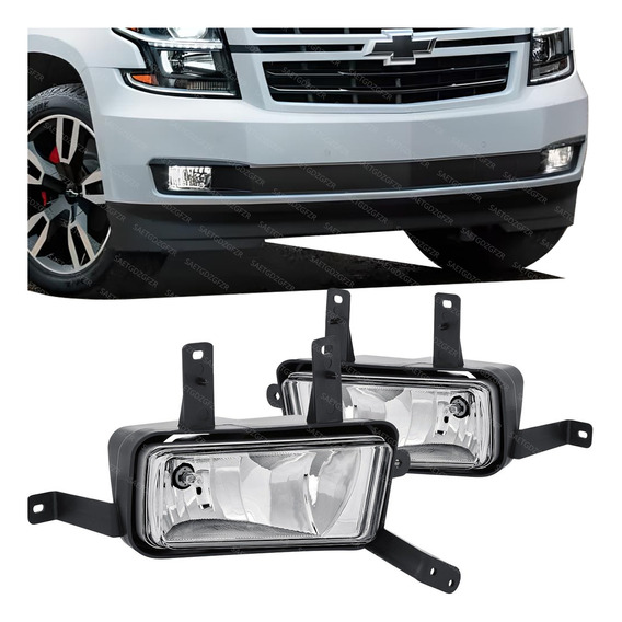 Faros Niebla Tahoe Suburban 2015 2016 2017 2018 2019 Par