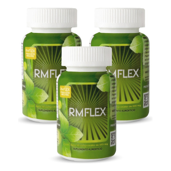 Rmflex 100% Original 3 Pack 90 Tabletas Suplemento 850mg