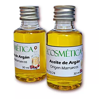 Aceite Puro De Argán 30 Ml Importado De Marruecos Ecosmetica
