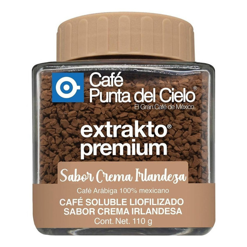 Café Liofilizado Punta Del Cielo Crema Irlandesa 110g