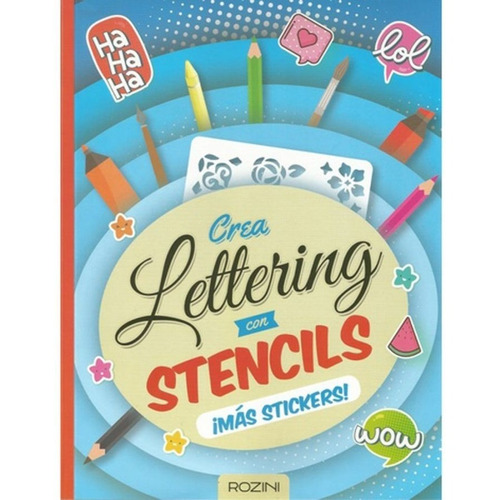 Crea Lettering Con Stencils Mas Stickers