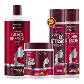 Kit Cachos Intensos Beleza Natural Nutrição Marciez