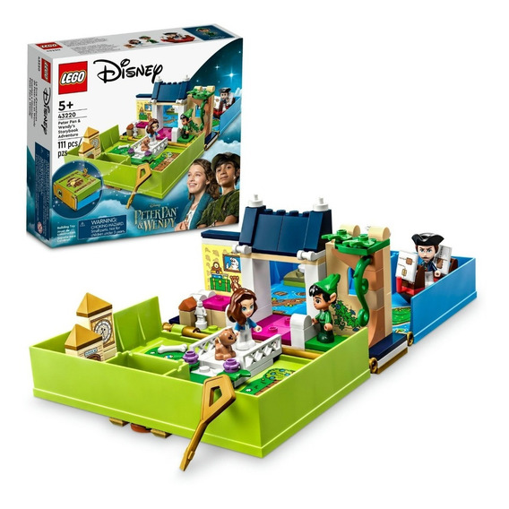 Kit De Construcción Lego Disney Peter Pan Y Wendy 43220 3+