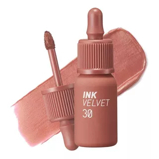 Peripera Ink Velvet 4gr Tintas Labiales Coreanas Originales Color #30 Classic Nude