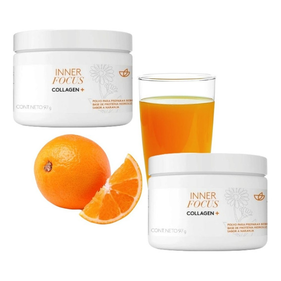 Collagen Inner Focus Nuskin Pack 2 Potes