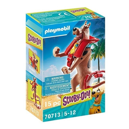 Figura Armable Playmobil Scooby-doo! Socorrista 15 Piezas 3