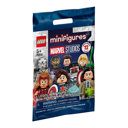 Minifiguras LEGO en miniatura Serie 12 Marvel Studios 71031 Número de piezas: 1