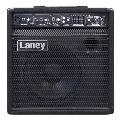 Laney Ah80 80w 1x10 3 Canales Ampli Multiproposito - Plus Color Negro