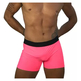 Cueca Lgbt Boxer Gay Masculina Box Microfibra Adulto Confort