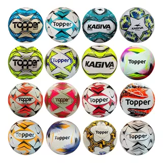 Bola Futsal Topper - Combo 4 Bolas Modelos Diversos