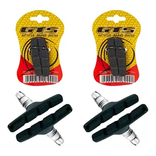 Kit 2 Pares Sapatinha De Freio V-brake 70m Pastilha Promoção