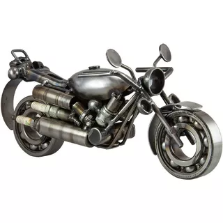 Artesanías De Metal Reciclado - Motocicleta Cruiser