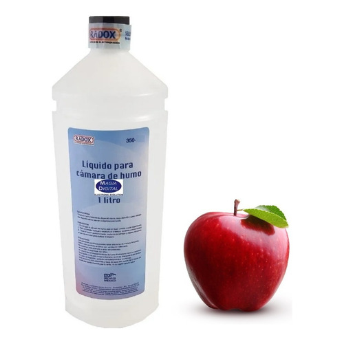 Liquido Para Camara Humo Radox 350 Difrentes Olores 1 Litro Fragancia Manzana