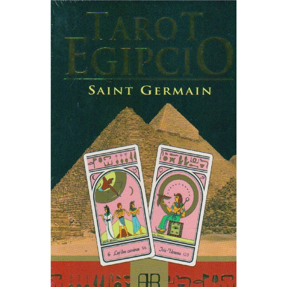 Tarot Egipcio (libro Y Cartas) Saint Germain