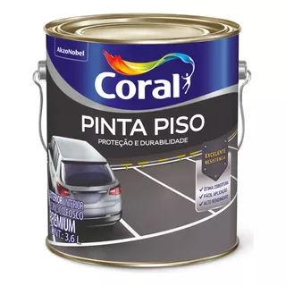 Tinta Para Piso 3,6l Coral - Cores